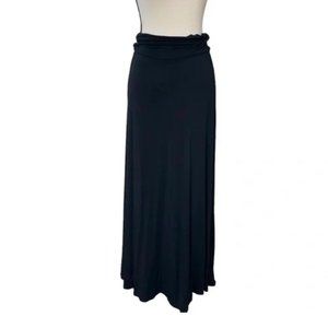 Bobeau Black Maxi Skirt - Effortless Elegance and Versatility